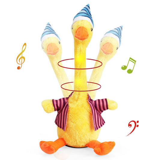 Singing And Dancing Twisting Duck Repeating Plush Toys