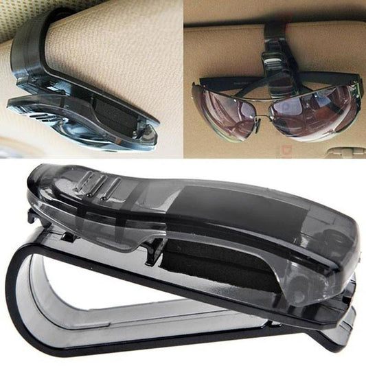 Car Sun Visor Glasses Sunglasses Ticket Receipt Card Clip Storage Holder