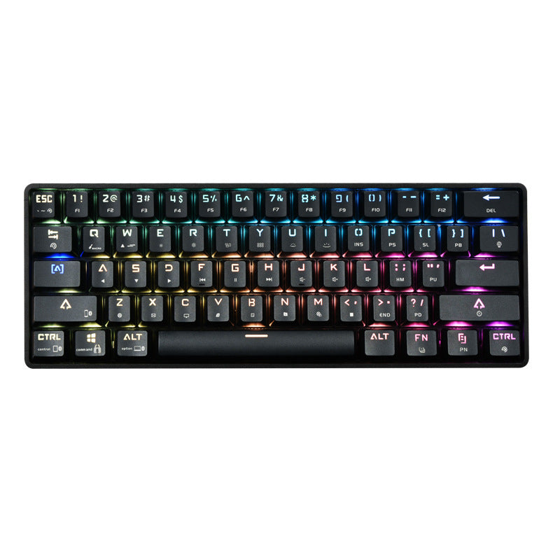 Dual-Mode Wireless Bluetooth Mechanical Keyboard