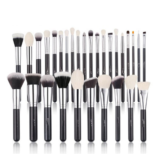 30-Piece Animal Hair Makeup Brush Set