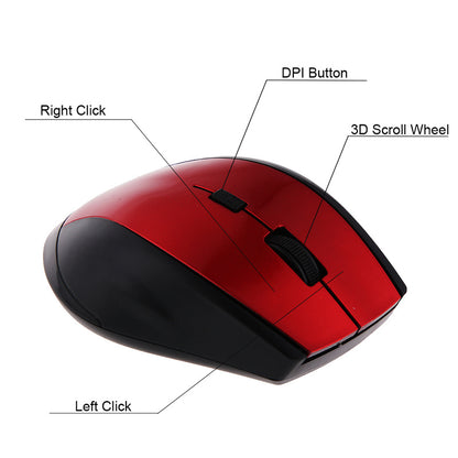 2.4GHz Wireless Gaming Mouse Portable Mouse Gamer For Comput