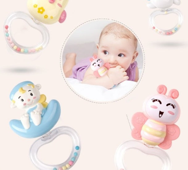 Baby Rattles Crib Mobiles Toy Holder Rotating Mobile Bed Bell Musical Box Projection Newborn Infant Baby Boy Toys