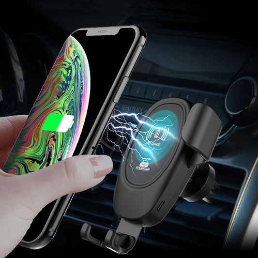 D12 Car Wireless Charger Air Outlet Clip