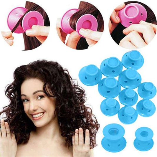 Soft Rubber Magic Hair Rollers