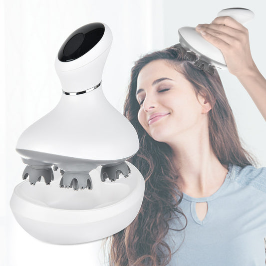 Rechargeable Waterproof Electric Scalp Massager