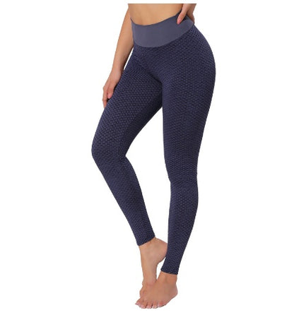 Plaid Leggings Fitness Yoga Pants Women's Seamless High Waist Breathable Gym Leggings