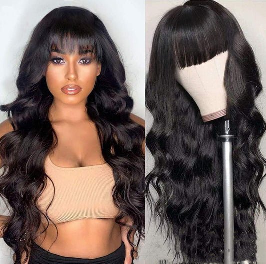 BODY WAVE Full Machine Made Non-lace Wigs